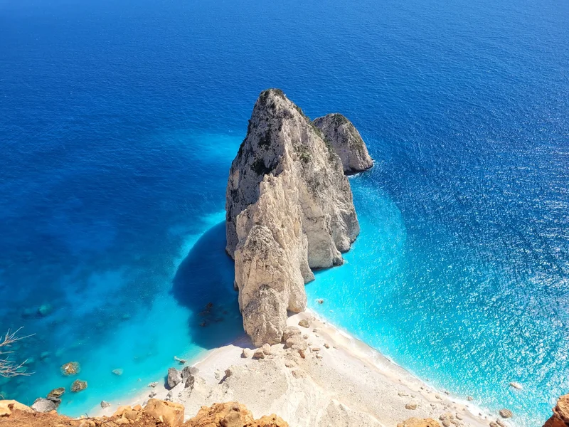 Mizithres rock formations, Keri, Zakynthos, Greece